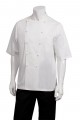 Chef Works Mens Capri Premium Cotton Short Sleeve Chef Jacket