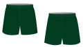 Unisex microfibre shorts